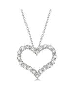 Harbor Gale Heart Shape Diamond Fashion Pendant