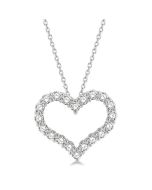 Laurel Ivy Heart Shape Diamond Fashion Pendant