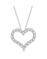 Thistle Juno Heart Shape Diamond Fashion Pendant