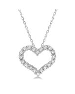 Nettle Sabine Heart Shape Diamond Fashion Pendant