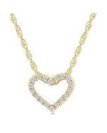 Jubilee Cinder Heart Shape Diamond Fashion Pendant