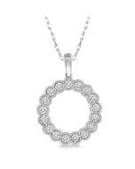 Quorra Circle Diamond Fashion Pendant