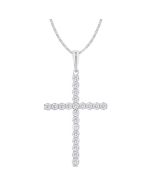 Perseus Brisa Cross Diamond Fashion Pendant