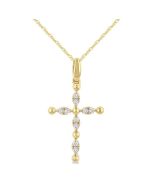 Wren Majesty Cross Diamond Fashion Pendant