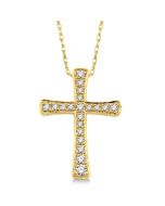 Thalia Aria Cross Diamond Fashion Pendant