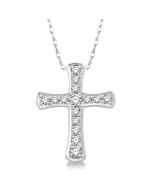 Prairie Isolde Cross Diamond Fashion Pendant