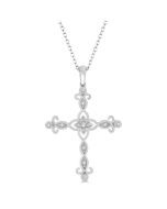 Noblesse Lysandra Cross Diamond Fashion Pendant