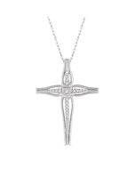 Allure Ulyssa Cross Diamond Fashion Pendant