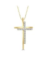 Gala Cyra Cross Diamond Fashion Pendant