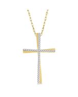Sovereign Prairie Cross Diamond Fashion Pendant