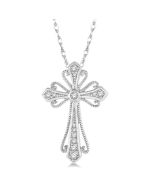 Vesper Penrose Cross Diamond Fashion Pendant