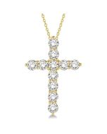 Lilith Nocturne Cross Diamond Fashion Pendant