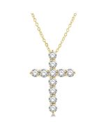 Cinder Celestia Cross Diamond Fashion Pendant