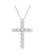 Blossom Gala Cross Diamond Fashion Pendant