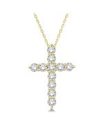 River Zofia Cross Diamond Fashion Pendant