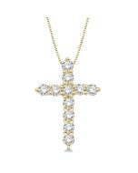Étoile Ember Cross Diamond Fashion Pendant