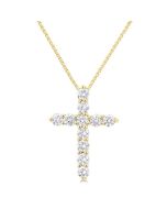 Victoire Wynn Cross Diamond Fashion Pendant