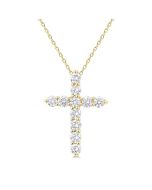 Wren Meadow Cross Diamond Fashion Pendant