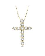 Evadne Tide Cross Diamond Fashion Pendant