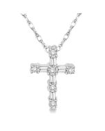 Xanthe Cross Diamond Fashion Pendant
