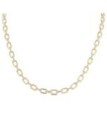 Bold Octagon Shape Link Diamond Fashion Necklace