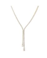 Diamond Lariat Y Necklace