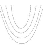 Artemis Allure Bezel Set Layered Diamond Necklace