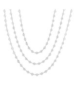 Yarrow Couture Bezel Set Layered Diamond Necklace