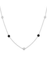 Kaia Diamond Station Necklace