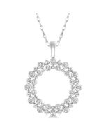 Penrose Circle Diamond Fashion Pendant