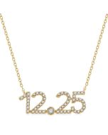 Date '12.25' Diamond Necklace