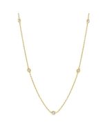 Riviera Silhouette Diamond Station Necklace