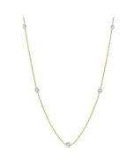 Vesper Xenia Diamond Station Necklace