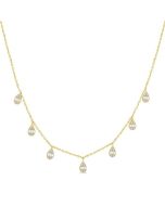 Willow Fusion Diamond Station Necklace