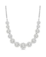 Riviera Shine Bright Essential Diamond Smile Necklace
