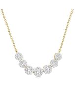 Élan Shine Bright Essential Diamond Smile Necklace