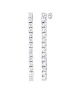 OnXeIon NoCel LoSol 14K White Gold Diamond Earrings