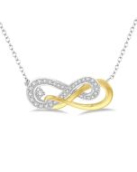 Infinity Diamond Fashion Necklace