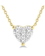 Felina Jubilee Heart Shape Shine Bright Essential Diamond Pendant
