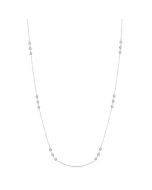 Xanthe Tempest 3 Stone Diamond Station Necklace
