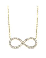 Quiana Meadow Infinity Diamond Pendant