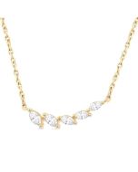 Marquise Shape Diamond Fashion Necklace