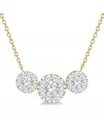 Past Present & Future Shine Bright Essential Diamond Necklace