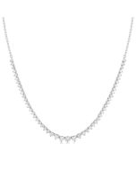 Evergreen Zephyr Halfway Riviera Diamond Necklace