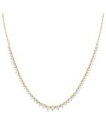 Bellona Celestia Halfway Riviera Diamond Necklace