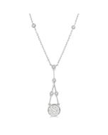 Echo Tamarind Round Shape Shine Bright Diamond Necklace