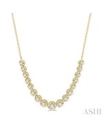 Cascade Harbor Illusion Diamond Necklace