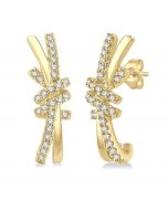 Love Knot Diamond Earrings