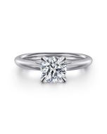 Canyon Hades Platinum Diamond Semi-Mount Ring