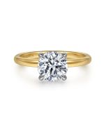 Thistle Vow Diamond Semi-Mount Ring